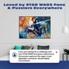 image:imageBuffalo Games  2000 Piece Silver Select Star Wars The Force is Strong with This One Jigsaw Puzzle Challenging and Colorful Puzzle for Adults