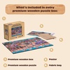 image:imageBuffalo Games  250 Piece Wooden Jigsaw Puzzle Charles Wysocki  Frederick The Literate Standard Cut Pieces Wooden Box Fabric Bag Full Size Poster Ages 14Hawaiian Food Truck