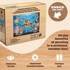 image:imageBuffalo Games  250 Piece Wooden Jigsaw Puzzle Charles Wysocki  Frederick The Literate Standard Cut Pieces Wooden Box Fabric Bag Full Size Poster Ages 14Tiny Bubbles