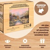 image:imageBuffalo Games  250 Piece Wooden Jigsaw Puzzle Charles Wysocki  Frederick The Literate Standard Cut Pieces Wooden Box Fabric Bag Full Size Poster Ages 14Sierra Paradise