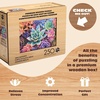 image:imageBuffalo Games  250 Piece Wooden Jigsaw Puzzle Charles Wysocki  Frederick The Literate Standard Cut Pieces Wooden Box Fabric Bag Full Size Poster Ages 14Simple Succulent