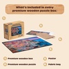 image:imageBuffalo Games  250 Piece Wooden Jigsaw Puzzle Charles Wysocki  Frederick The Literate Standard Cut Pieces Wooden Box Fabric Bag Full Size Poster Ages 14Cinque Terre