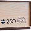 image:imageBuffalo Games  250 Piece Wooden Jigsaw Puzzle Charles Wysocki  Frederick The Literate Standard Cut Pieces Wooden Box Fabric Bag Full Size Poster Ages 14Sierra Paradise