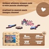 image:imageBuffalo Games  250 Piece Wooden Jigsaw Puzzle Sierra Paradise Thomas Kinkade Unique Shaped Whimsy Pieces 2675 x 1975 Poster Cloth Bag Giftable Wooden Box