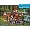 image:imageBuffalo Games  300 Charles Wysocki Chumbuddies Oversized Piece Jigsaw Puzzle Larger Shapes  Great for Adults Seniors Family Kids Easy to Grip
