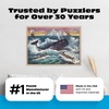 image:imageBuffalo Games  300 Charles Wysocki The Whales Victory Oversized Piece Jigsaw Puzzle Larger Shapes  Great for Adults Seniors Family Kids Easy to Grip