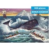 image:imageBuffalo Games  300 Charles Wysocki The Whales Victory Oversized Piece Jigsaw Puzzle Larger Shapes  Great for Adults Seniors Family Kids Easy to Grip