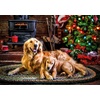 image:imageBuffalo Games  300 Piece Jigsaw Puzzle  Dogs Under the Tree  Christmas Scene Puzzles for Adults and Families  Perfect for Dog LoversLarge