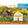 image:imageBuffalo Games  500 Piece Charles Wysocki House Movers Jigsaw Puzzle Colorful Puzzle for Adults  PrecisionCut Pieces Beautiful Artwork and Hours of Relaxing Fun