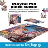 image:imageBuffalo Games  A Roomful of Naughty Puppies  Steve Read  750 Piece Jigsaw Puzzle for Adults  Dog Lovers  Cute Puppy Puzzle with Bonus Poster  Finished Size 2400 x 1800  Made in USA