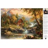 image:imageBuffalo Games  Blend COTA  Summer Cabin  1000 Piece Jigsaw Puzzle for Adults  Challenging Puzzle Perfect for Game Nights  Finished Size is 2675 x 1975