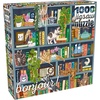 image:imageBuffalo Games  Bonjour  Olivia Gibbs  Cats at Home Library  1000 Piece Jigsaw Puzzle for Adults  Challenging Puzzle Perfect for Game Nights