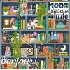 image:imageBuffalo Games  Bonjour  Olivia Gibbs  Cats at Home Library  1000 Piece Jigsaw Puzzle for Adults  Challenging Puzzle Perfect for Game Nights