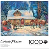 image:imageBuffalo Games  Chuck Pinson  Winters Oasis  1000 Piece Christmas Jigsaw Puzzle  Festive Puzzles for Adults  PrecisionCut Pieces Festive Artwork and Hours of Relaxing Fun