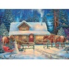 image:imageBuffalo Games  Chuck Pinson  Winters Oasis  1000 Piece Christmas Jigsaw Puzzle  Festive Puzzles for Adults  PrecisionCut Pieces Festive Artwork and Hours of Relaxing Fun