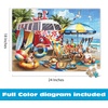 image:imageBuffalo Games  Dog Days of Summer by Tom Wood 750 Piece Jigsaw Puzzle for Adults  PrecisionCut Pieces Beautiful Artwork and Hours of Relaxing Fun  Relaxing Beach Day with The Family Pet