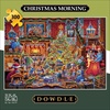 image:imageBuffalo Games  Dowdle  Christmas Morning  300 Piece Holiday Jigsaw Puzzle  Festive Puzzle for Adults  PrecisionCut Pieces Winter Artwork and Hours of Relaxing Fun
