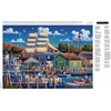 image:imageBuffalo Games  Dowdle  Mystic Seaport  300 Piece Jigsaw Puzzle for Adults Challenging Puzzle Perfect for Game Nights  Finished Size is 2125 x 1500