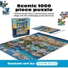image:imageBuffalo Games  Dowdles Outer Banks 1000 Piece Jigsaw Puzzle Made in USA Recycled Premium Board Reference Diagram1000