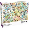 image:imageBuffalo Games  Fay Ford  Large City Map  2000 Piece Jigsaw Puzzle for Adults  Challenging Puzzle Perfect for Game Nights  Finished Size is 3850 x 2650