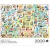 image:imageBuffalo Games  Fay Ford  Large City Map  2000 Piece Jigsaw Puzzle for Adults  Challenging Puzzle Perfect for Game Nights  Finished Size is 3850 x 2650