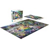 image:imageBuffalo Games  Flights of Fantasy  Dragons Garden Glitter Edition  1000 Piece Jigsaw Puzzle