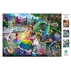 image:imageBuffalo Games  Flights of Fantasy  Dragons Garden Glitter Edition  1000 Piece Jigsaw Puzzle