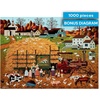 image:imageBuffalo Games  Honeynut Valley Farm Jigsaw Puzzle 1000 Piece Puzzle for Adults Charles Wysocki Farm Artwork