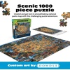 image:imageBuffalo Games  Jigsaw Puzzles 1000 Pieces  Dowdle National Parks Map  1000 Piece Puzzle for Adults  Premium Giftable Foil Box with Reference Poster  Made in USA