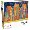 image:imageBuffalo Games  Kathryn Kramer Waters  Three Cats in the Garden  750 Piece Jigsaw Puzzle for Adults Challenging Puzzle Perfect for Game Nights  Finished Size is 2400 x 1800
