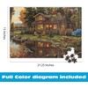 image:imageBuffalo Games  Kim Norlien  Peace Like A River  300 Piece Jigsaw Puzzle for Adults  Large Easy to Hold Pieces  Challenging Puzzle Perfect for Game Nights Finished Size 2125 x 1500