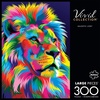 image:imageBuffalo Games  Majestic Lion  300 Large Piece Jigsaw Puzzle