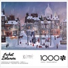 image:imageBuffalo Games  Michel Delacroix  Christmas in Monmartre  1000 Piece Glitter Jigsaw Puzzle Holiday Puzzles for Adults  PrecisionCut Pieces Festive Artwork and Hours of Winter Fun