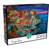 image:imageBuffalo Games  Peter Stewart  New Cinque Terre  2000 Piece Jigsaw Puzzle For Adults Challenging Puzzle Perfect for Game Nights  Finished Size is 3850 x 2650