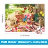 image:imageBuffalo Games  Picnic Raiders  300 Piece Puzzle for Adults Oversized Large Jigsaw with Easy to Grasp Pieces  Steve Read  Adorable Animals Collection