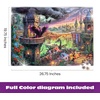 image:imageBuffalo Games  Silver Select Thomas Kinkade Disney Maleficent 1000 Piece Jigsaw Puzzle for Adults  PrecisionCut Pieces Beautiful Artwork and Hours of Relaxing Fun