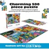 image:imageBuffalo Games  Songbirds on the Farm  Lars Stewart  500 Piece Jigsaw Puzzle for Adults  Colorful Birds and Florals  Challenging Puzzle Perfect for Game Nights  Made in USAPuzzle