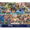 image:imageBuffalo Games  Thomas Kinkade Disney Collage Jigsaw Puzzle 2000 Piece Puzzle for Adults Disney Art Collection