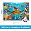 image:imageBuffalo Games  Tiny Bubbles  300 Piece Puzzle for Adults  Oversized EasytoHold Pieces  Steve Sundram Ocean Scene  Premium Giftable Jigsaw