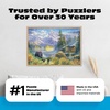 image:imageBuffalo Games Abraham Hunter Mountain Morning 500 Piece Jigsaw Puzzle  Multicolor 2125 x 15 in  500 Piece Puzzles for Adults  Full Color Poster  Precision Cut Fit