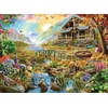 image:imageBuffalo Games Adrian Chesterman Paradise in the Country 1000 Piece Jigsaw Puzzle  2675 x 1975 in Multicolor  FullColor Poster  Interlocking Pieces  Puzzles for Adults