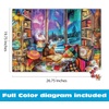 image:imageBuffalo Games Aimee Stewart  Northern Lights Cats  1000 Piece Jigsaw Puzzle  Multicolor Rectangular Expert  Cozy Reading Nook amp Adult Puzzles 1000 Pieces  Expert Challenge  Gift Ready Box