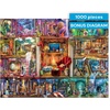 image:imageBuffalo Games Aimee Stewart The Grand Fiction Library 1000 Piece Jigsaw Puzzle  Large Multicolor Cardboard  Puzzles for Adults 1000 Pieces  Poster Included  Display Ready