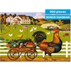 image:imageBuffalo Games Charles Wysocki Rooster Express 300 Piece Jigsaw Puzzle  Rectangular 2125 x 15 in  300 Piece Puzzles for Adults  Easy Grip  Reference Poster Included
