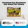 image:imageBuffalo Games Charles Wysocki Rooster Express 300 Piece Jigsaw Puzzle  Rectangular 2125 x 15 in  300 Piece Puzzles for Adults  Easy Grip  Reference Poster Included