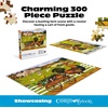 image:imageBuffalo Games Charles Wysocki Rooster Express 300 Piece Jigsaw Puzzle  Rectangular 2125 x 15 in  300 Piece Puzzles for Adults  Easy Grip  Reference Poster Included