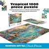 image:imageBuffalo Games Chuck Pinson Tropical Oasis 1000 Piece Jigsaw Puzzle  2675 x 1975 in Ages 14 Classic  Recycled Board amp Poster  Beach Scene  1000 Piece Puzzle for Adults