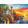image:imageBuffalo Games Dominic Davison Rocky Cliff Lighthouse Jigsaw Puzzle  300 Pieces 2125 x 15 in  EasyGrip Design  Bonus Poster  300 Piece Puzzles for Adults300 Pack of 6