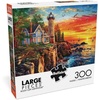 image:imageBuffalo Games Dominic Davison Rocky Cliff Lighthouse Jigsaw Puzzle  300 Pieces 2125 x 15 in  EasyGrip Design  Bonus Poster  300 Piece Puzzles for Adults300 Pack of 6