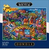 image:imageBuffalo Games Eric Dowdle Get Your Kicks on Route 66 Jigsaw Puzzle  1000 Piece Adult 2675 x 1975 in  Puzzles for Adults  Includes Reference Poster  Relaxing Game Night Activity